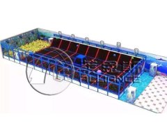 大型兒童淘氣堡公司設計2新款型