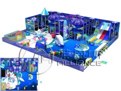 冰雪奇緣兒童淘氣堡價格廠家設計1型