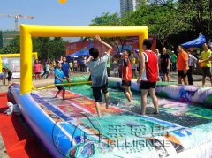充氣水上排球/水上足球運動競技設(shè)備
