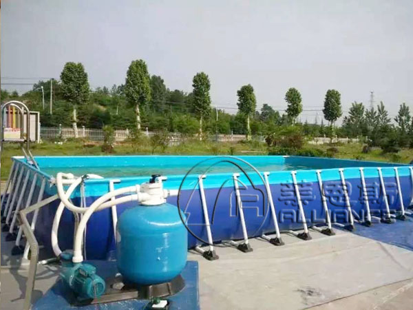 可拆裝式鋼架游泳池