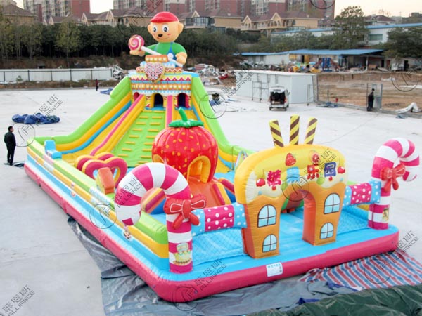 糖果充氣城堡樂園