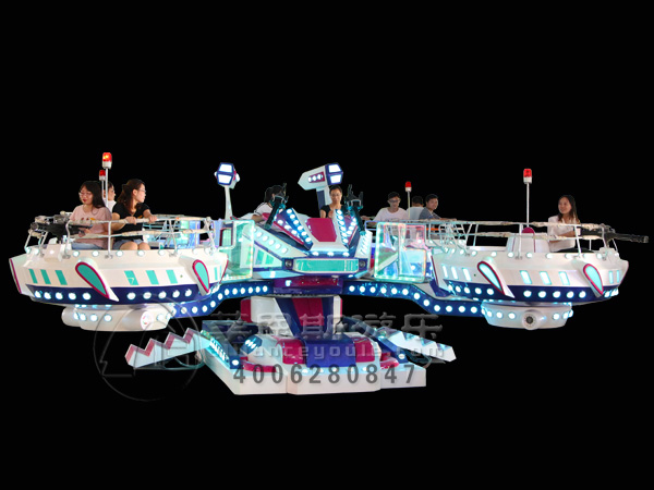 銀河戰(zhàn)艦旋轉(zhuǎn)升降射擊互動(dòng)游樂(lè)設(shè)備