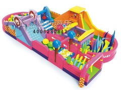 奔跑吧兒童闖關(guān)游樂設施