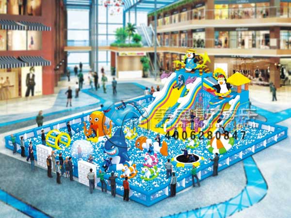 海洋球滑梯樂園