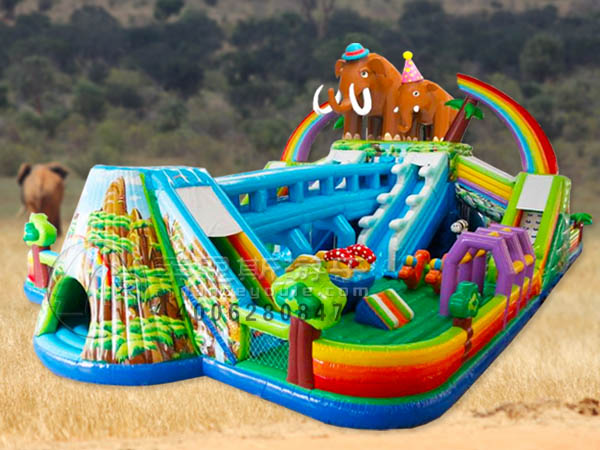 充氣滑梯城堡